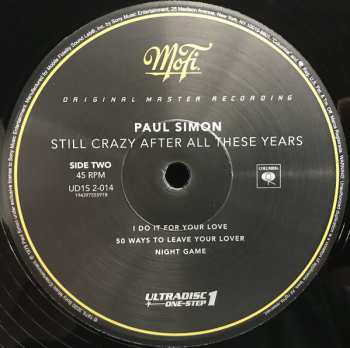 2LP/Zestaw pudełkowy Paul Simon: Still Crazy After All These Years LTD | NUM | DLX