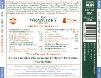 CD Pavel Vranický: Orchestral Works • 7