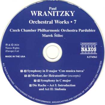 CD Pavel Vranický: Orchestral Works • 7