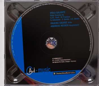 CD Pauline Sachse: Viola Galante