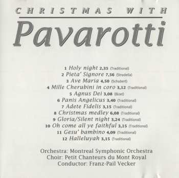 CD Luciano Pavarotti: Christmas With Pavarotti