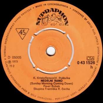 SP Pavel Bobek: Nedělní Ráno / Moje Oči Bloudí