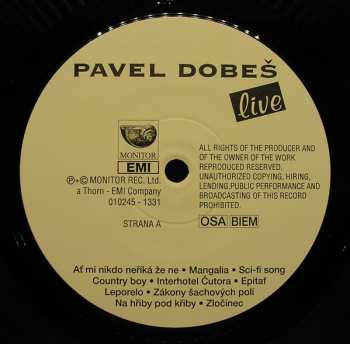 LP Pavel Dobeš: Live