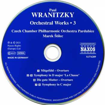 CD Pavel Vranický: Orchestral Works • 3