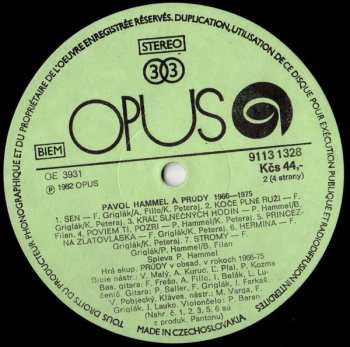 2LP Pavol Hammel: 1966–1975 (2xLP)