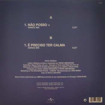 LP Pedro Abrunhosa E Os Bandemónio: Não Posso + / É Preciso É Ter Calma (Dance Mix)