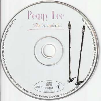 CD Peggy Lee: The Wonderful