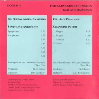 CD Danmarks Radios Symfoniorkester: Symphony - Antiphony / Symphony In Time