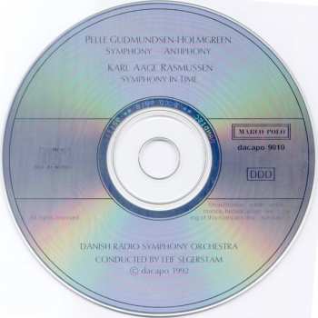CD Danmarks Radios Symfoniorkester: Symphony - Antiphony / Symphony In Time