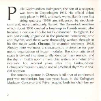 CD Danmarks Radios Symfoniorkester: Symphony - Antiphony / Symphony In Time