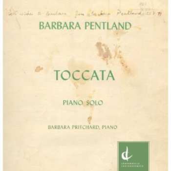Album Pentland / Pritchard: Toccata