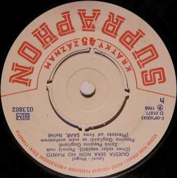 SP Orchestra Peppino Gagliardi: Questa Sera Non Ho Pianto / Ti Credo