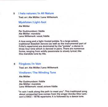 CD Lena Willemark: Frifot