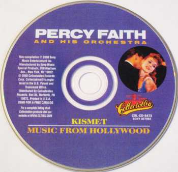 CD Percy Faith & His Orchestra: Kismet / Music From Hollywood