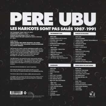4LP/Zestaw pudełkowy Pere Ubu: Les Haricots Sont Pas Salés 1987-1991 LTD