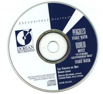 CD Antonio Vivaldi: Stabat Mater / Motet "In Furore Giustissimae Irae" / Stabat Mater