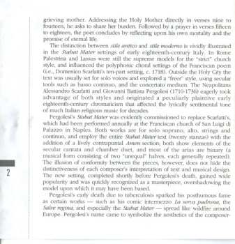 CD Antonio Vivaldi: Stabat Mater / Motet "In Furore Giustissimae Irae" / Stabat Mater