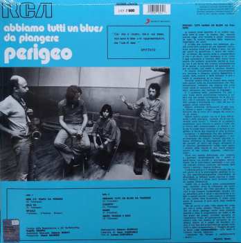 LP Perigeo: Abbiamo Tutti Un Blues Da Piangere CLR | LTD | NUM