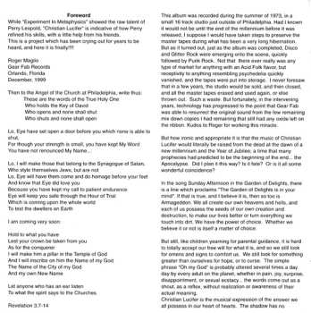 CD Perry Leopold: Christian Lucifer