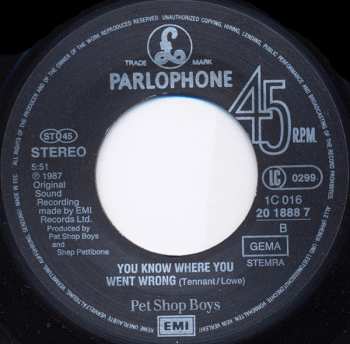 SP Pet Shop Boys: It's A Sin