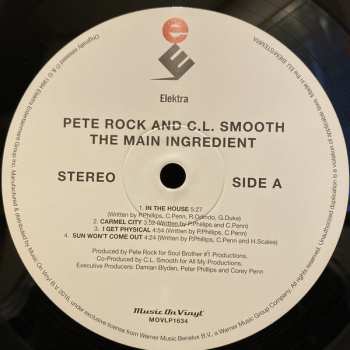 2LP Pete Rock & C.L. Smooth: The Main Ingredient