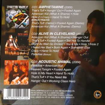 3CD/Zestaw pudełkowy Pete Way: Solo Albums 2000-2004