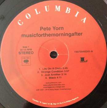2LP Pete Yorn: Musicforthemorningafter