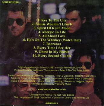 6CD/Zestaw pudełkowy Peter And The Test Tube Babies: The Albums 1982 - 87