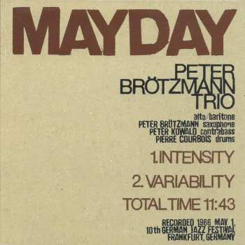 CD The Peter Brötzmann Trio: Mayday
