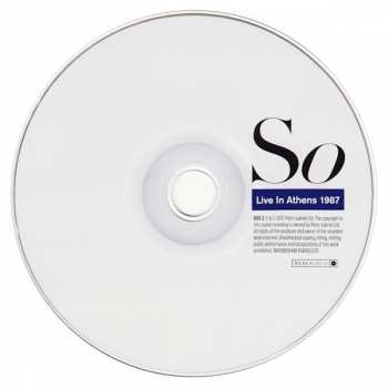 2LP/4CD/2DVD/Zestaw pudełkowy Peter Gabriel: So LTD | DLX