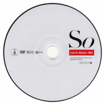 2LP/4CD/2DVD/Zestaw pudełkowy Peter Gabriel: So LTD | DLX