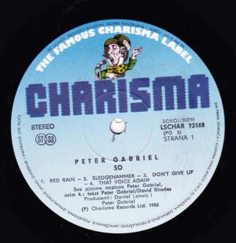 LP Peter Gabriel: So