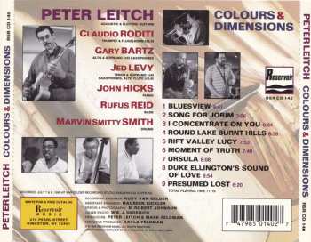 CD Peter Leitch: Colours & Dimensions