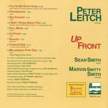 CD Peter Leitch: Up Front