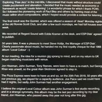 CD Peter Lemer Quintet: Son Of Local Colour 