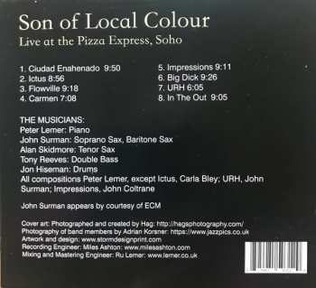 CD Peter Lemer Quintet: Son Of Local Colour 