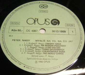 LP Peter Nagy: Myslíš Na To, Na Čo Ja?
