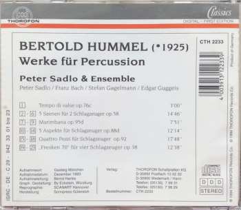 CD Bertold Hummel: Werke Für Percussion