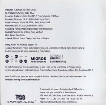 CD Peter Schärli Trio: Obrigado Dom Um Romão