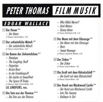 CD Peter Thomas: Film Musik (Die Original Musik Aus Den Edgar Wallace Und Jerry Cotton Filmen)