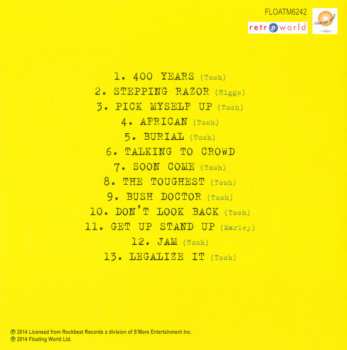 CD Peter Tosh: Live at My Father's Place 1978