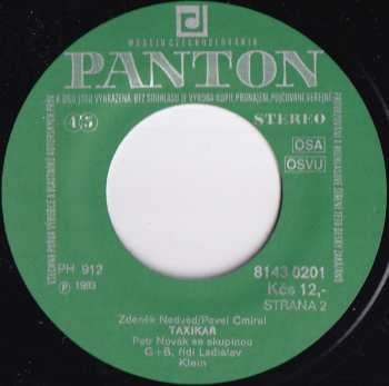 SP Petr Novák: Ahoj Čtrnáctiletá / Taxikář