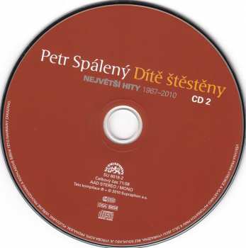 3CD Petr Spálený: Dítě Štěstěny - Největší Hity 1967-2010