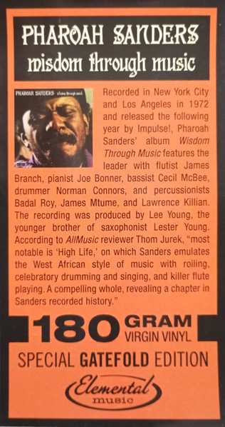 LP Pharoah Sanders: Wisdom Through Music