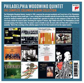 12CD/Zestaw pudełkowy Philadelphia Woodwind Quintet: The Complete Columbia Album Collection