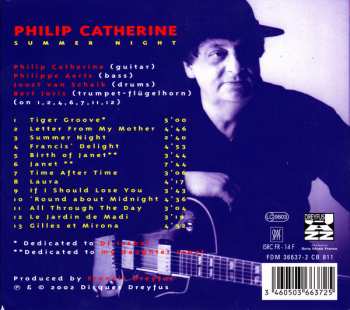 CD Philip Catherine: Summer Night
