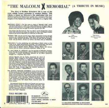 CD Philip Cohran & The Artistic Heritage Ensemble: The Malcolm X Memorial (A Tribute In Music)