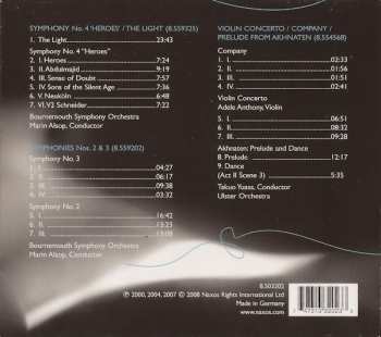3CD/Zestaw pudełkowy Philip Glass: Of Beauty & Light: The Music Of Philip Glass
