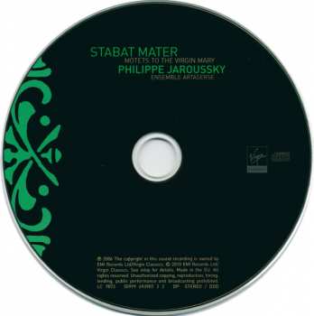 CD Philippe Jaroussky: Stabat Mater & Motets To The Virgin Mary