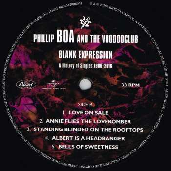 2LP Phillip Boa & The Voodooclub: Blank Expression: A History Of Singles 1986-2016